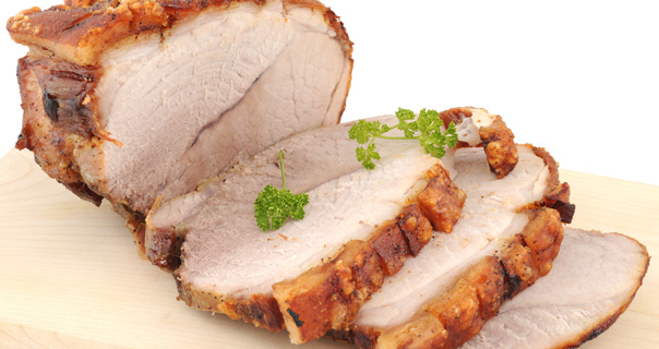 Roast pork