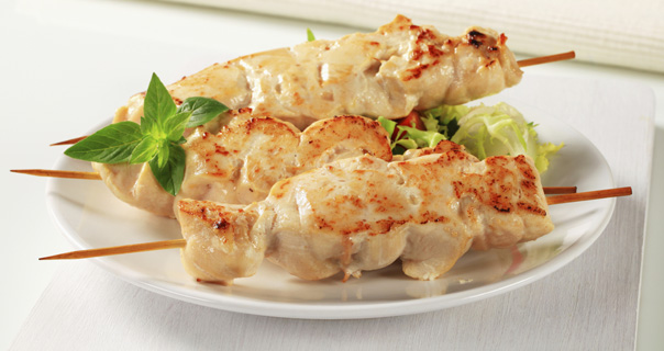 Chicken skewers